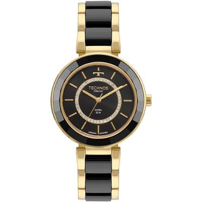 Relógio Technos Feminino Ceramic/Saphire Dourado - 2036MKP/4P