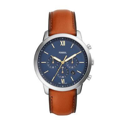 Relógio Fossil Masculino Neutra Chrono Prata - FS5453/0MN