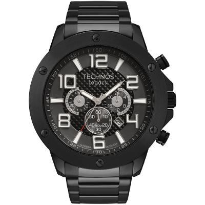Relógio Technos Masculino Legacy Preto - JS26AU/4P