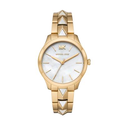 Relógio Michael Kors Runway Feminino Dourado MK6689/1DN