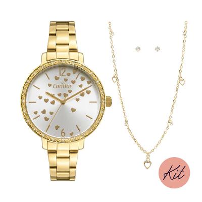 Kit Condor Feminino Mimos E Sutilezas Dourado - COPC21JGB/K4D