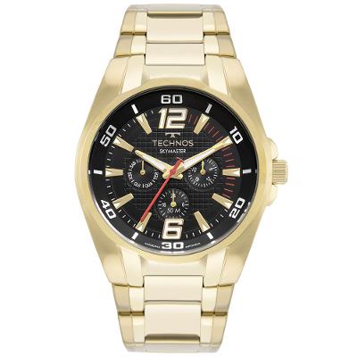 Relógio Technos Masculino Skymaster Dourado - 6P79BV/1P