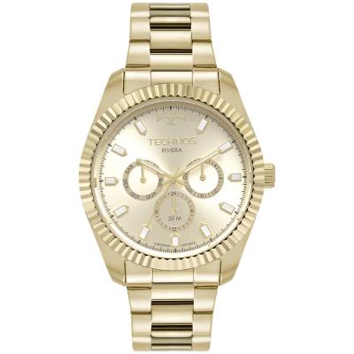 Relógio Technos Masculino Riviera Dourado - 6P79BT/1D