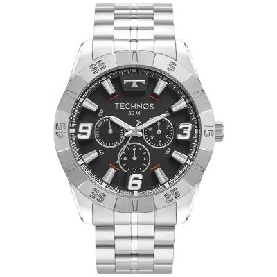 Relógio Technos Masculino Racer Prata - 6P29ALB/1P