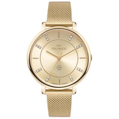 Relógio Technos Feminino Slim Dourado - GL32AR/1X