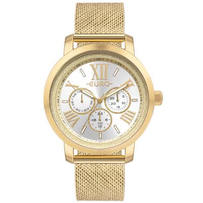 Relógio Euro Feminino Multiglow Dourado - EU6P29AIM/4D