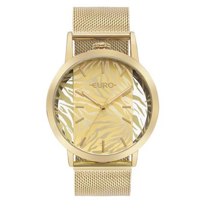 Relógio Euro Feminino Glitz Dourado - EU2036YUE/4D