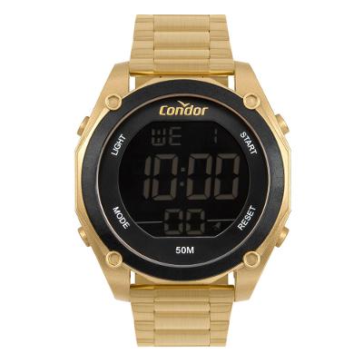Relógio Condor Masculino Digital Dourado - COBJ3463AQ/7D
