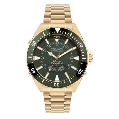 Relógio Technos Masculino Skydiver Dourado - WT2050AJ/1V