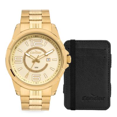 Kit Condor Masculino Speed Dourado - CO2115MVZ/K4X