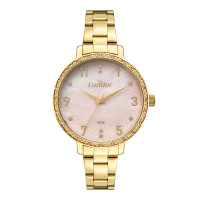 Relógio Condor Feminino Elegante Dourado - CO2036MXB/4T