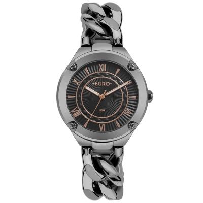 Relógio Euro Feminino Chains Grafite - EU2035YUE/4P