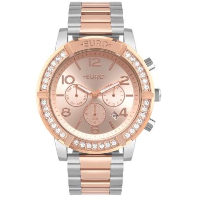 Relógio Euro Feminino Big Case Bicolor - EUJP25AS/4J