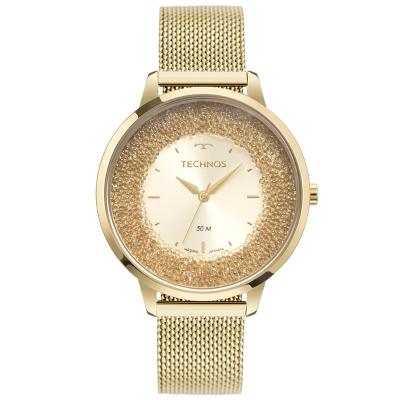 Relógio Technos Feminino Crystal Dourado - 2035MWO/1X