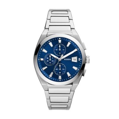 Relógio Fossil Masculino Everett Prata - FS5795/1KN