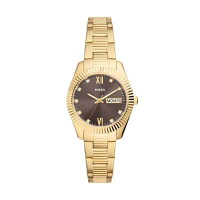 Relógio Fossil Feminino Scarlette Dourado - ES5206/1DN