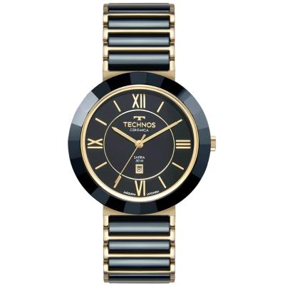 Relógio Technos Unissex Ceramic/saphire Dourado - 2015BV/1A