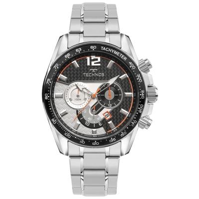Relógio Technos Masculino Ts Carbon Prata - JS25BBH/1P