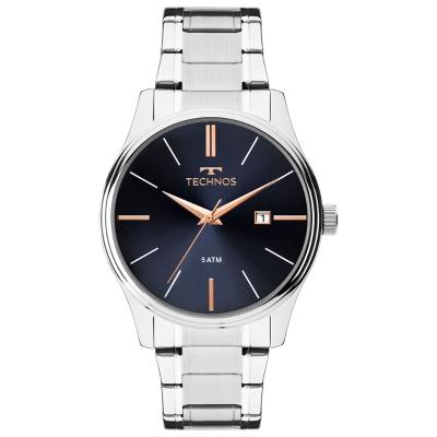 Relógio Technos Masculino Steel Prata - 2115MPM/1K