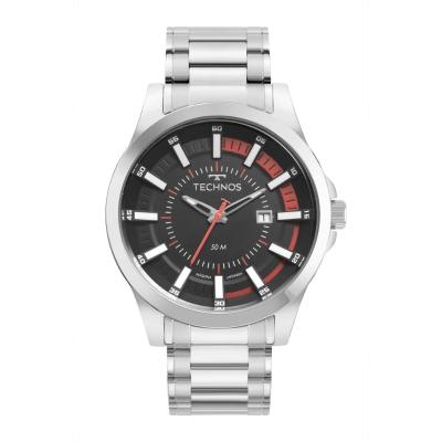 Relógio Technos Masculino Racer Prata - 2117LFE/1P