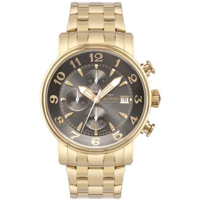 Relógio Technos Masculino Grandtech Dourado - JS15ENA/1P