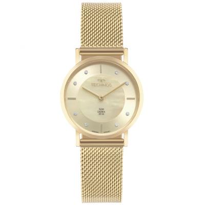 Relógio Technos Feminino Slim Dourado - 2025LTX/1X