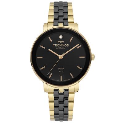 Relógio Technos Feminino Ceramic/saphire Preto - 2035MZL/1P