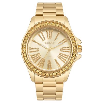 Relógio Euro Feminino Stones Dourado - EU2036YUL/4D