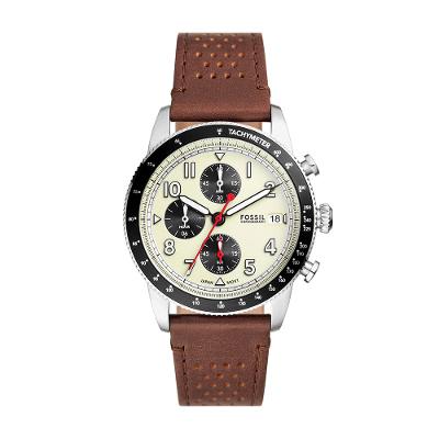 Relógio Fossil Masculino Sport Tourer Prata - FS6042/0KN