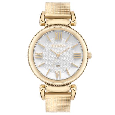 Relógio Euro Feminino Glitz Dourado - EU2035YVP/4D