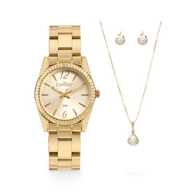 Kit Condor Feminino Elegante Dourado - COPC21JMG/K4X
