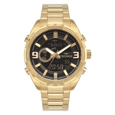 Relógio Technos Masculino Digitech Dourado - YXD0645AAA/1P