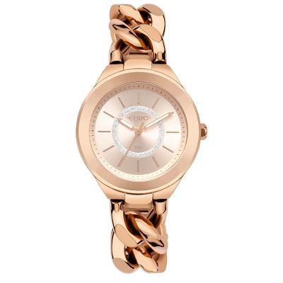 Relógio Euro Feminino Chains Rosé - EU2035YVI/4J