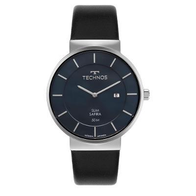 Relógio Technos Masculino Slim Prata - GM15AR/0A