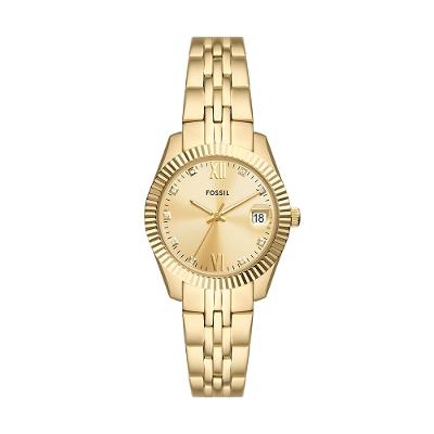 Relógio Fossil Feminino Scarlette Dourado - ES5338/1DN