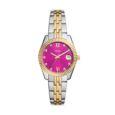 Relógio Fossil Feminino Scarlette Bicolor - ES5337/1KN