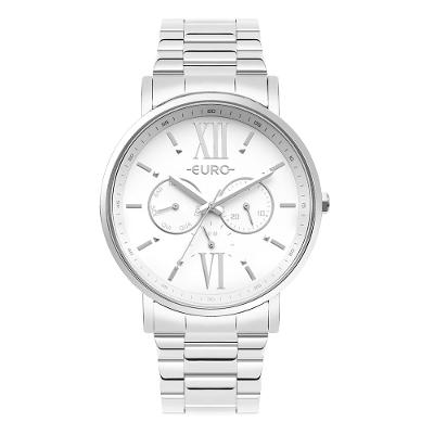 Relógio Euro Feminino Multiglow Prata - EU6P29AIU/4K