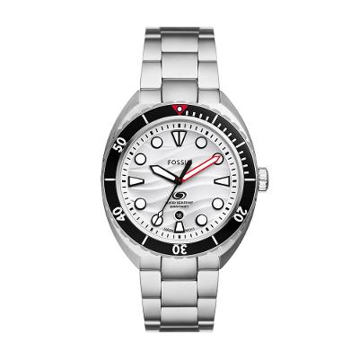 Relógio Fossil Masculino Breaker Prata - FS6063/1KN