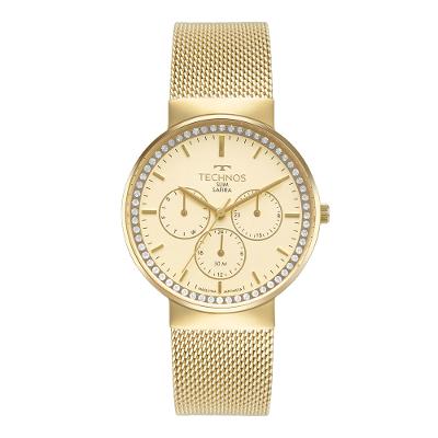 Relógio Technos Feminino Slim Dourado - 6P29ALW/1D