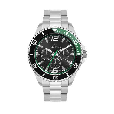 Relógio Technos Masculino Racer Premium Prata - 6P29ALE/1V