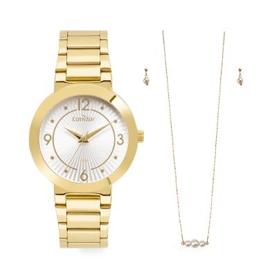 Kit Condor Feminino Dia A Dia Dourado - COPC21AEAO/K4B