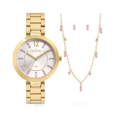 Relógio Condor Feminino Elegante Dourado - COPC21JKL/K4K