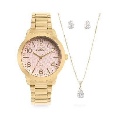 Kit Condor Feminino Dia A Dia Dourado - CO2036MWV/K4T