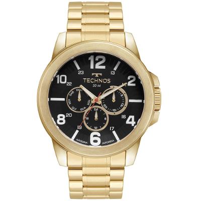 Relógio Technos Masculino Racer Dourado - 6P29AMD/1P