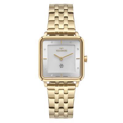 Relógio Technos Feminino Slim Dourado - GL22AM/1K