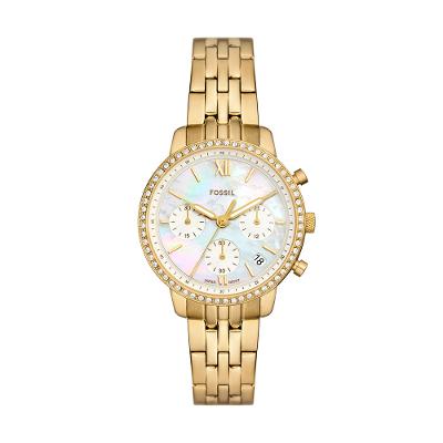 Relógio Fossil Feminino Neutra Dourado - ES5358/1DN