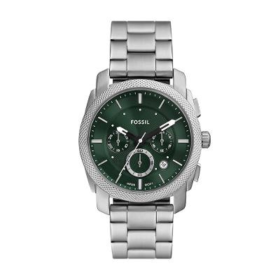 Relógio Fossil Masculino Machine Prata - FS6079/1KN