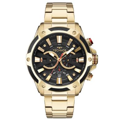 Relógio Technos Masculino Carbon Dourado - JS25BCB/1P