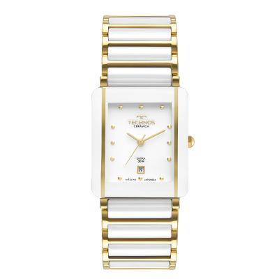 Relógio Technos Feminino Ceramic/saphire Dourado - GN10BA/1B