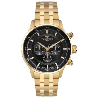 Relógio Technos Masculino Grandtech Dourado - OS2ACA/1P